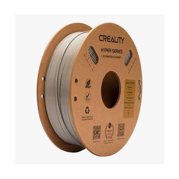 Creality Hyper PETG Gri Filament 1.75mm 1kg