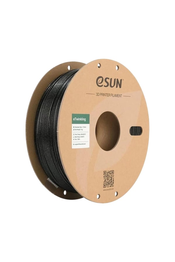 eSUN eTwinkling Siyah Filament 1.75mm 1kg