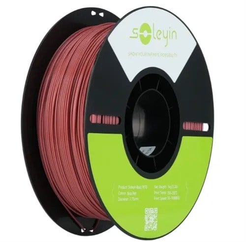 Creality Soleyin Basic PETG Brick Red Filament 1.75mm 1 Kg