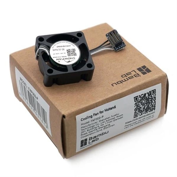 BambuLab P1P Cooling Fan for Hotend - FAF002-P