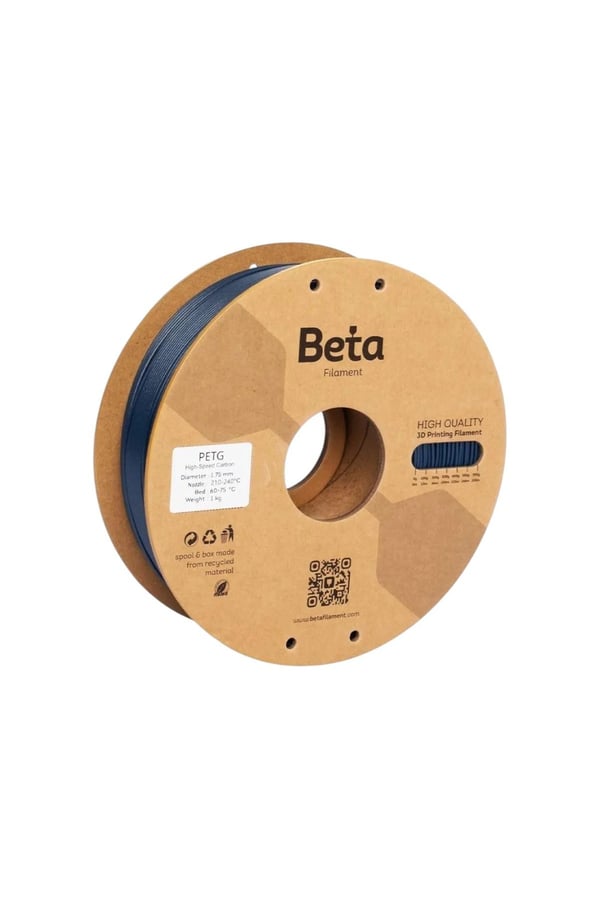 Beta PETG High-Speed Carbon Lacivert Filament  1.75mm 1 kg