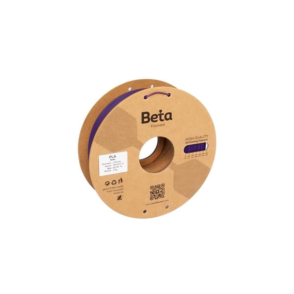 Beta PLA Matte Grape Purple Filament 1.75mm 1kg
