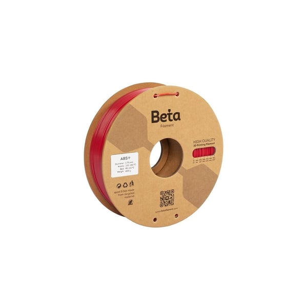 Beta ABS+ Kırmızı Filament  1.75mm 800gr