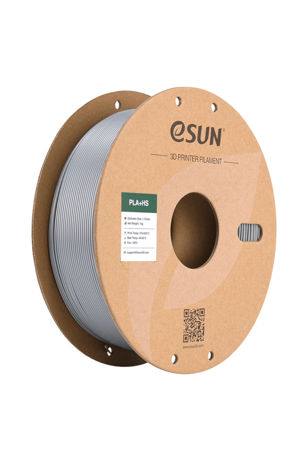 eSUN PLA+HS Gümüş Filament 1.75mm 1kg