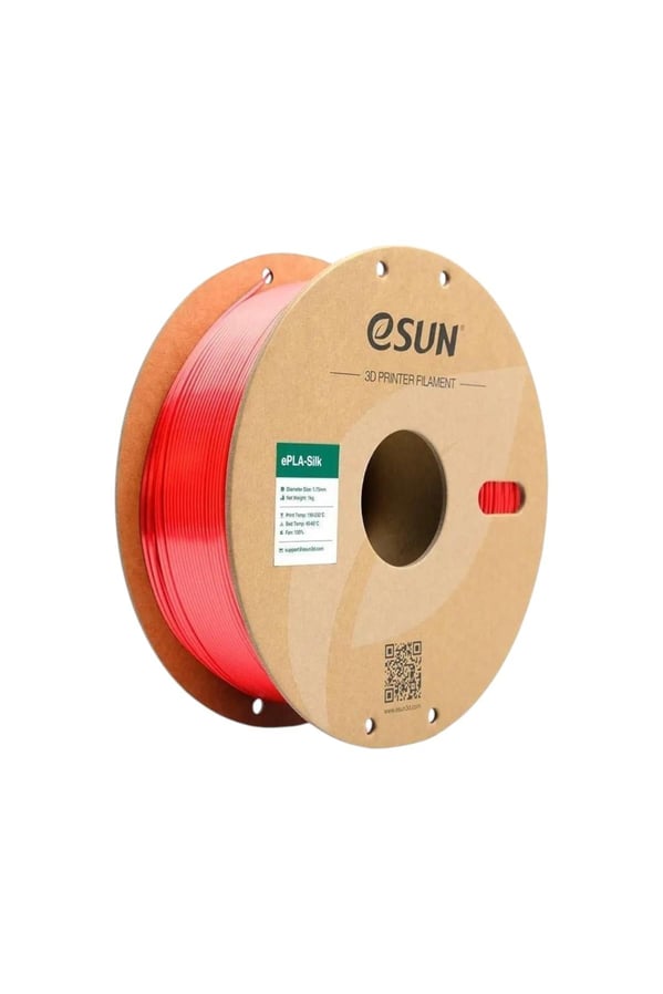 eSUN ePLA-Silk Kırmızı Filament 1.75mm 1kg