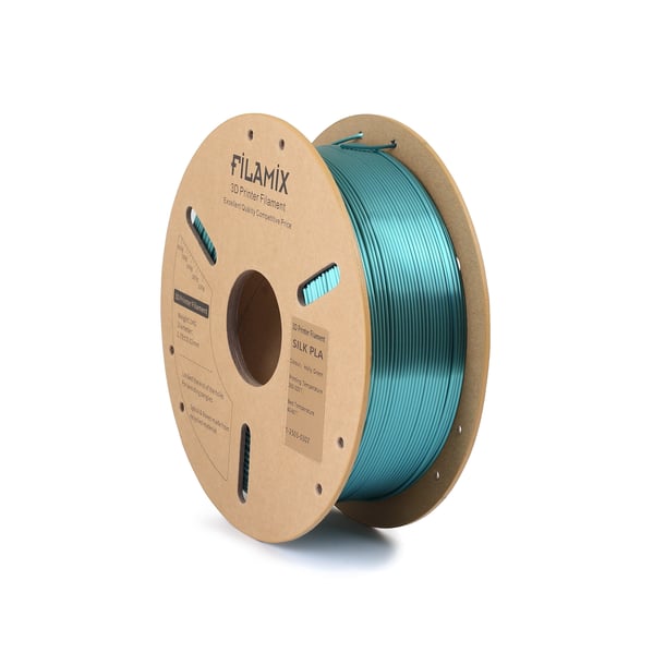 Filamix Silk PLA Holly Green  Filament 1.75mm 1Kg