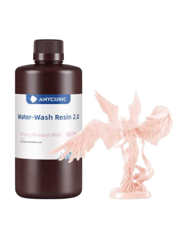 Anycubic Water-Wash Resin 2.0-Cherry Blossom Pink