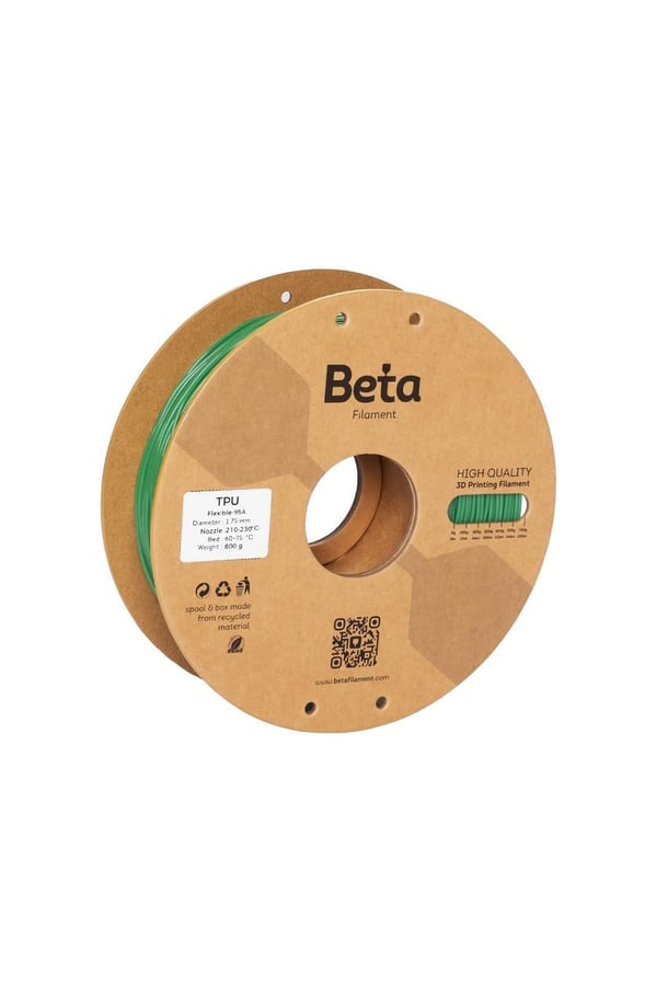 Beta TPU 95A Bamboo Green Filament 800 gr