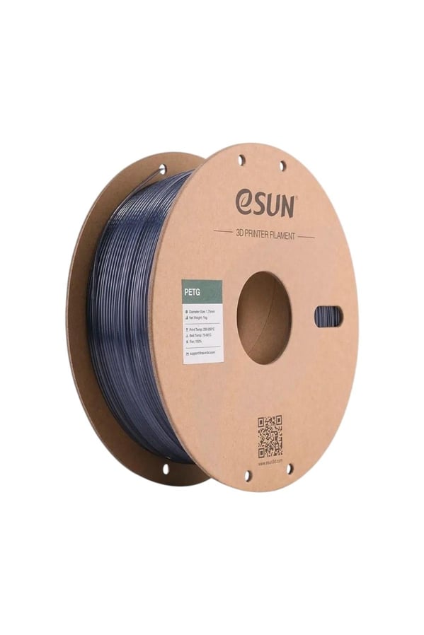 Esun PETG Translucent Gri Filament 1.75mm 1kg