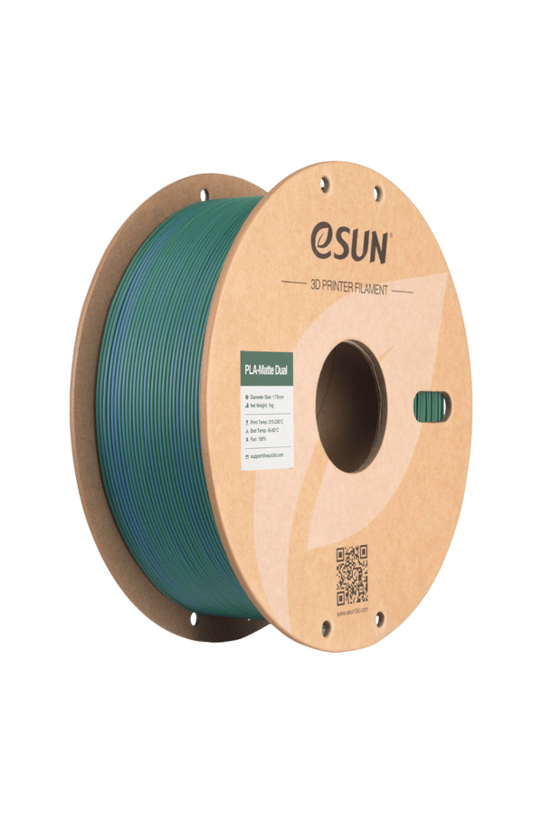 eSun PLA-Matte Yeşil Mavi Filament 1.75 mm 1 Kg