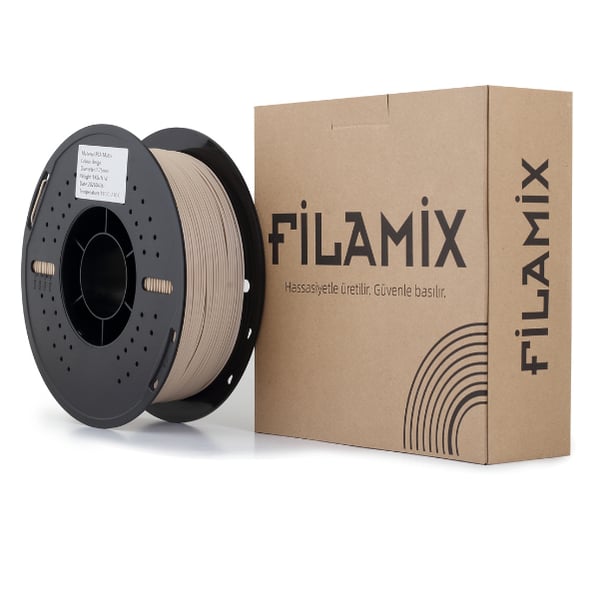 Filamix PLA Matte Bej Filament 1.75mm 1 Kg