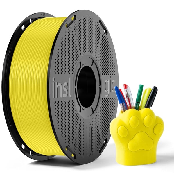 Inslogic PLA Basic Sarı Filament 1.75mm 1kg