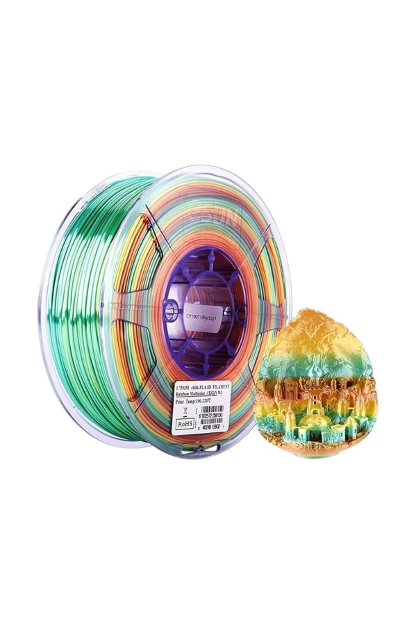 eSUN ePLA-Silk Rainbow Filament 1.75mm 1kg
