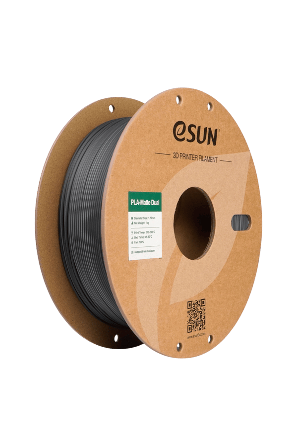 eSun PLA-Matte Filament Siyah Beyaz Filament 1.75mm 1 Kg