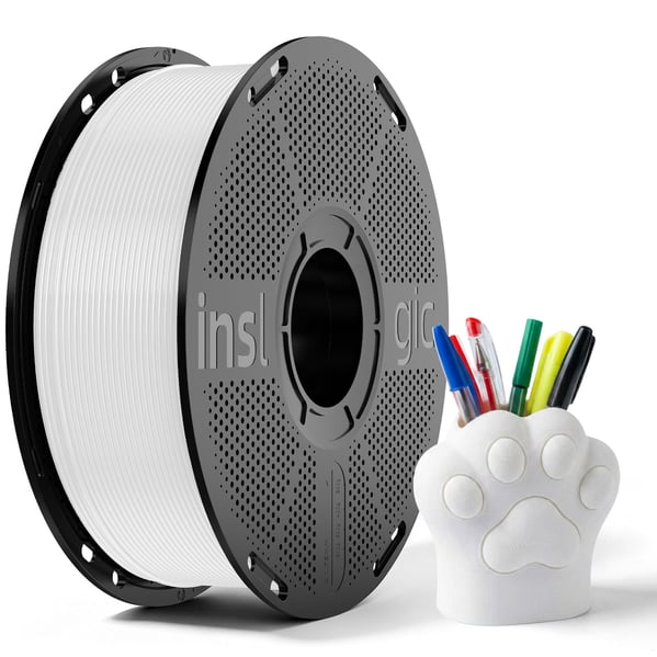 Inslogic PLA Basic Beyaz Filament 1.75mm 1kg
