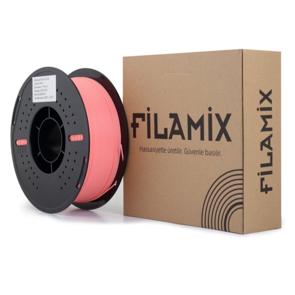 Filamix  PLA GLOW Pembe Filament 1.75 mm 1 Kg