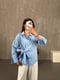 Blue Tie Shirt Gaus00129