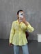 Yellow Gipeli Waist Elastic Shirt Gaus00087