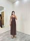 Kahve Askısı Ayarlanabilir Moda Kumaş Tulum Gaus00331