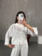 Remy White Judge Collar Buttoned Design Shirt