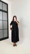 Siyah Altı Balon Tencel Pinterest Elbise Gaus00388