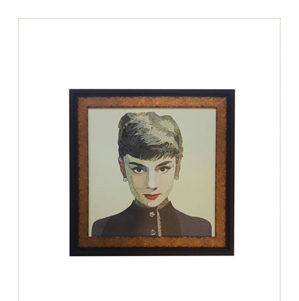 Audrey Hepburn - Cam Baskı TabloTablolife.com