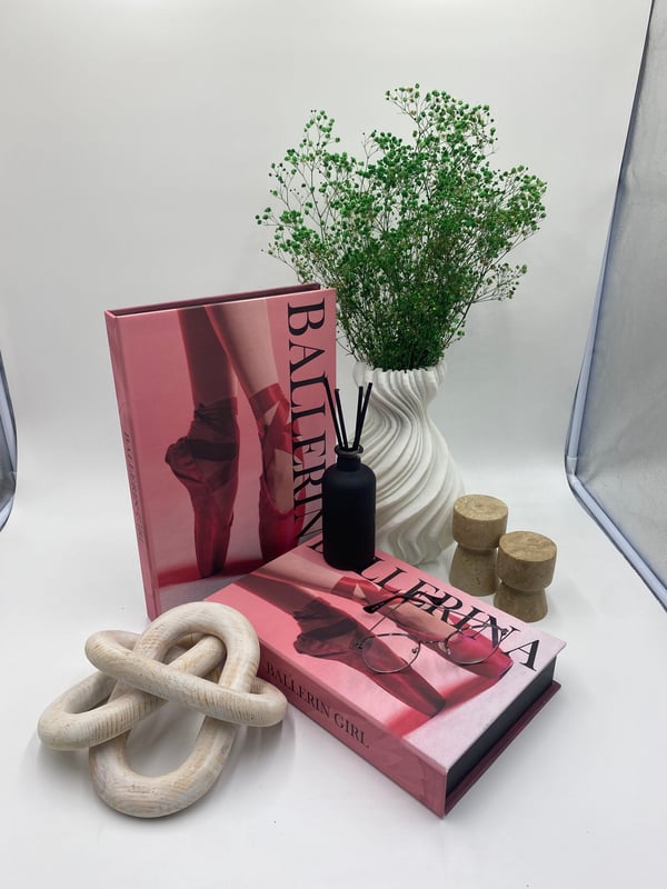 Ballerina Dekoratif Kitap KutuDekoratif Kitap KutularTablolife