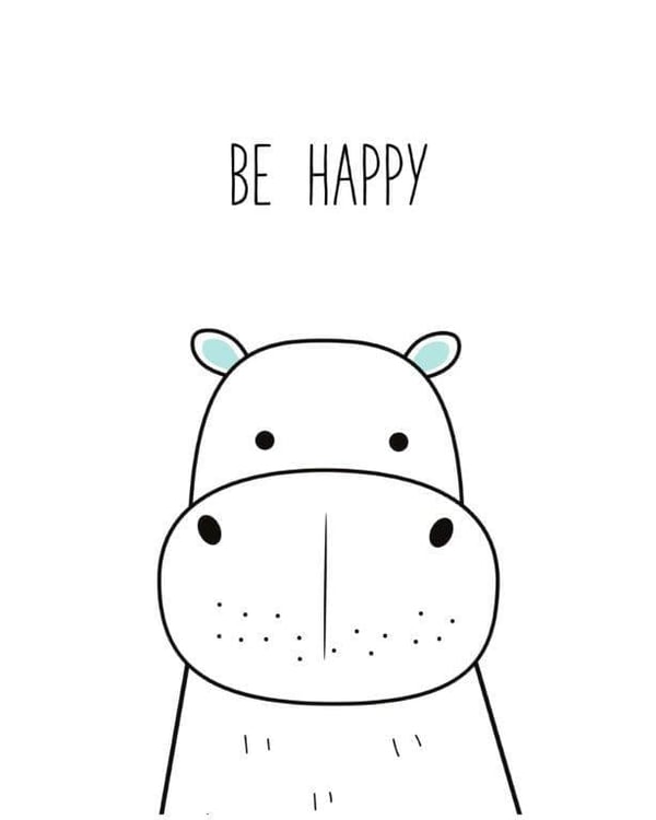 Be Happy Kanvas TabloKanvas TablolarTablolife