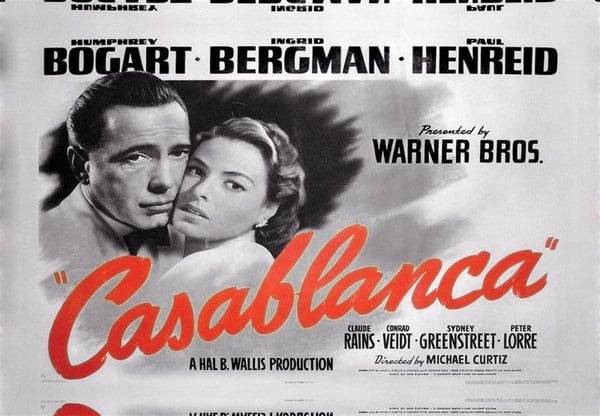 Casablanca - Kanvas Tablo