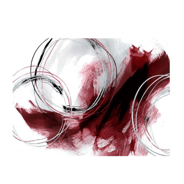 Depth Of Claret Yağlı Boya Dokulu TabloYağlı Boya Dokulu Soyut TablolarTablolife