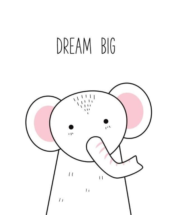Dream Big Kanvas TabloKanvas TablolarTablolife