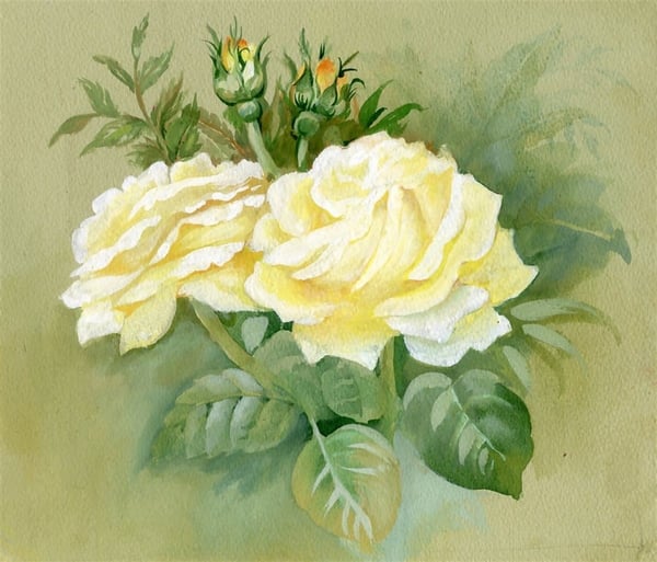 Floribunda - Kanvas Tablo