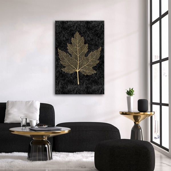 Gold Black Serisi 7 Kanvas TabloObjeTablolife.com