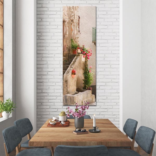 Huzura Açılan Avlu Kanvas TabloManzaraTablolife.com
