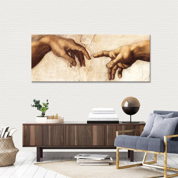 Kavuşamayan Eller - Kanvas TabloKanvas Soyut TablolarTablolife.com