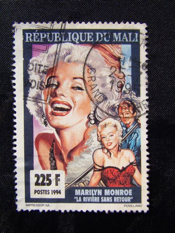 Marilyn Monroe Pul - Kanvas Tablo