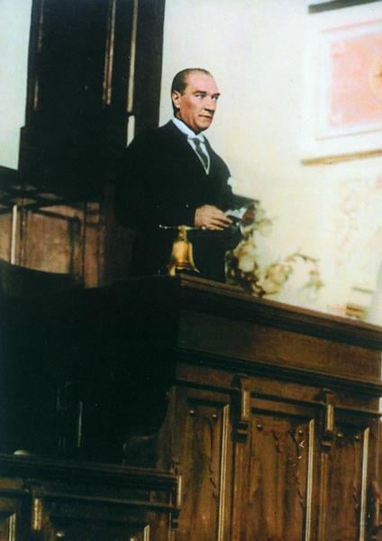 Mustafa Kemal Atatürk - Kanvas Tablo ATGE-079-FAtatürk TablolarıTablolife.com