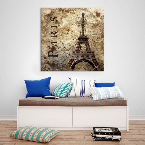 Paris Kanvas TabloVintage-RetroTablolife.com