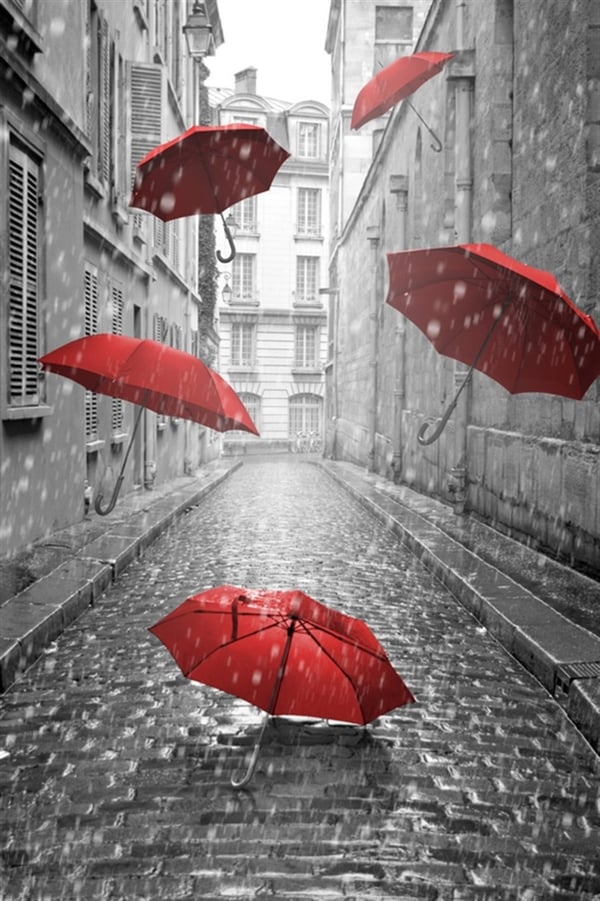 Paris Romance 3 Serisi Kanvas TabloŞehir TablolarıTablolife.com