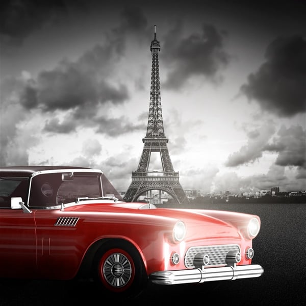 Paris Romance 8 - Kanvas TabloŞehir TablolarıTablolife.com