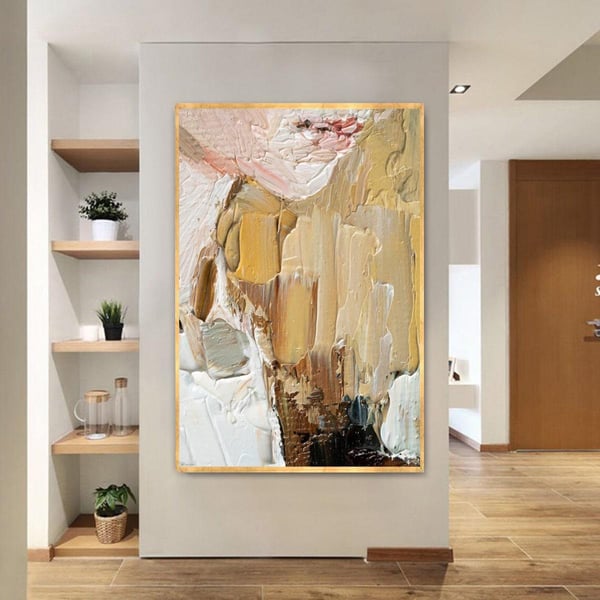 Pastel Transition 3D Yoğun Yağlı Boya Tablo3D Yoğun Yağlı Boya TablolarTablolife