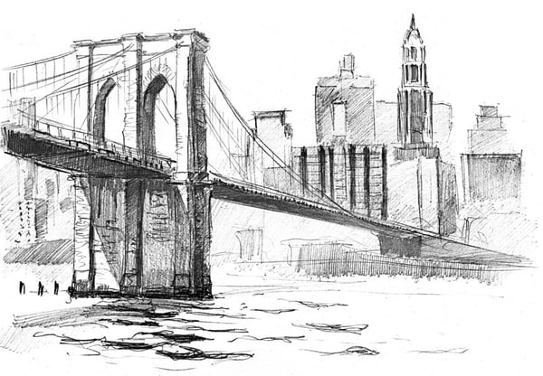 Tower Bridge - Kanvas Tablo