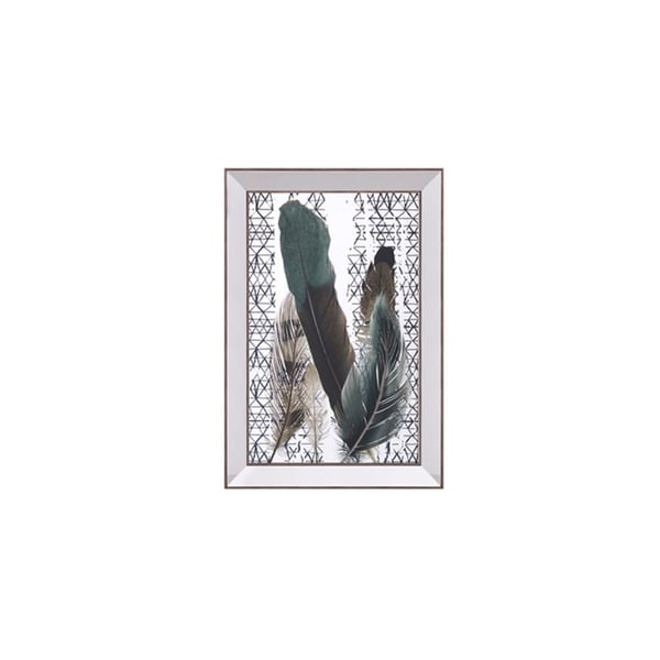 Tüyler - Ayna Çerçeveli Tablo