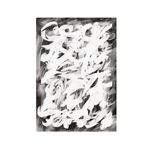 White Mess Yağlı Boya Dokulu TabloYağlı Boya Dokulu Soyut TablolarTablolife