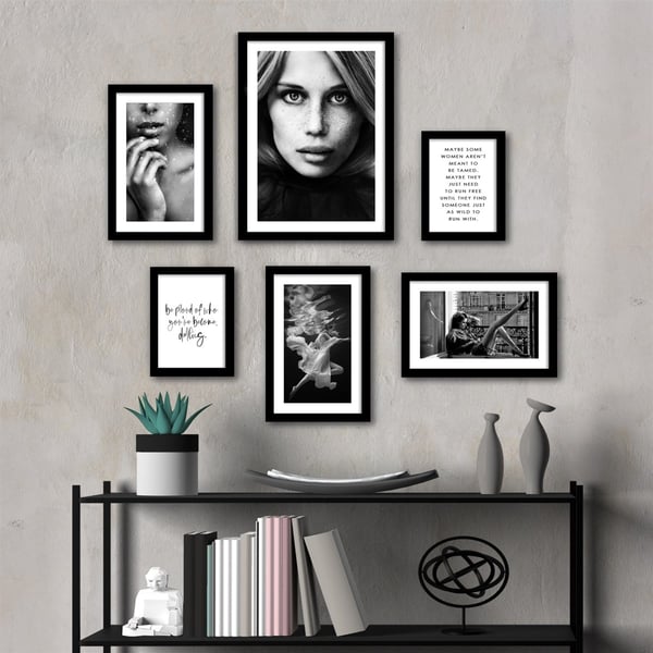 Women Çerçeveli Poster SetiPosterlerTablolife.com