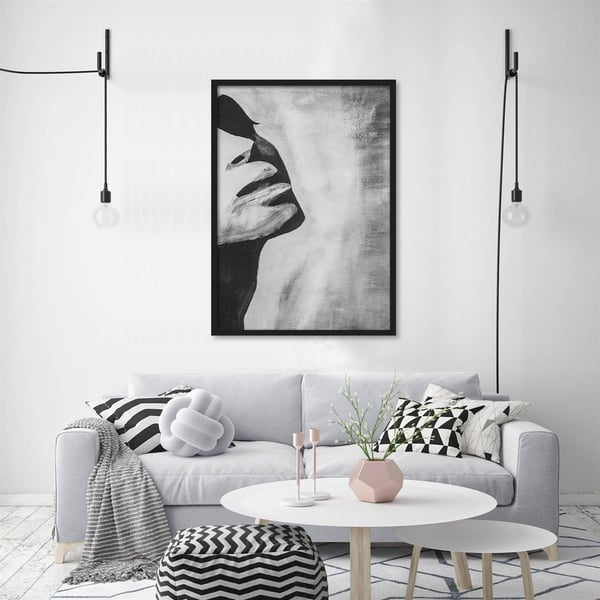 Women's Series 3 Çerçeveli PosterPosterlerTablolife.com