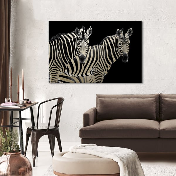 Zebra Serisi 5 - Büyük Boy Kanvas TabloBüyük Boy Kanvas TablolarTablolife.com