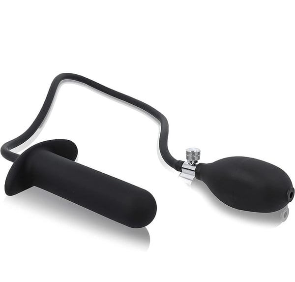 Şişebilen Pompalı Anal Plug - Big