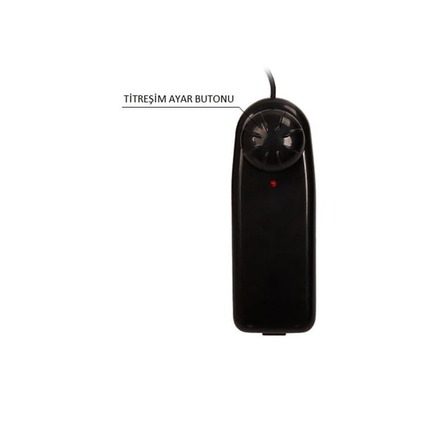 15,5 cm Belden Bağlamalı İçi Dolu Titreşimli Strapon Dildo Penis