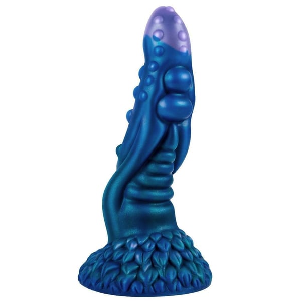 Belden Bağlamalı 21,6 cm Gerçekçi Kalın Dildo Penis - Monster47